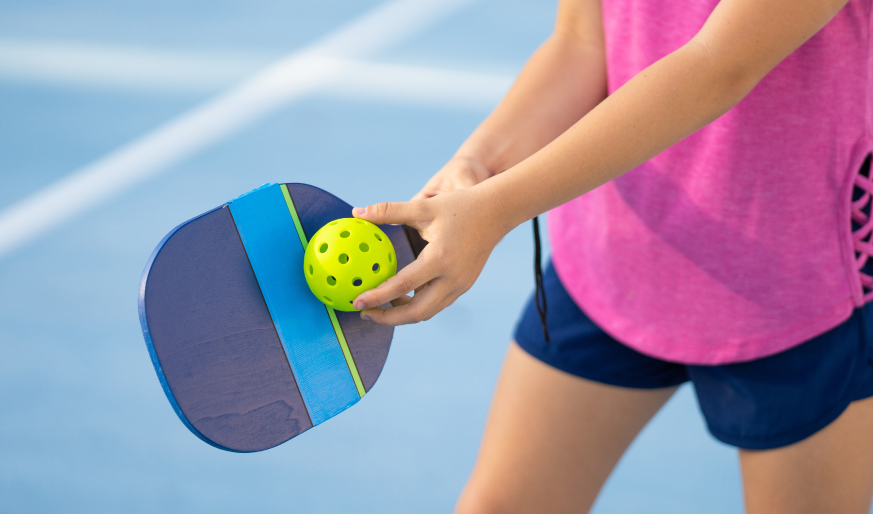 State-of-the-art amenities Women playing pickle ball